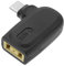eMagTech Adaptador USB C a Slim Tip 100W PD Slim Tip a Adaptador de Carga de Alimentación Tipo C Cuadrado Hembra a Conector USB C Macho Compatible con Lenovo