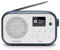 Roberts PLAY30 FM/DAB/DAB+ Digital Portable Radio, Rubber-Protected, Full Colour Screen, White