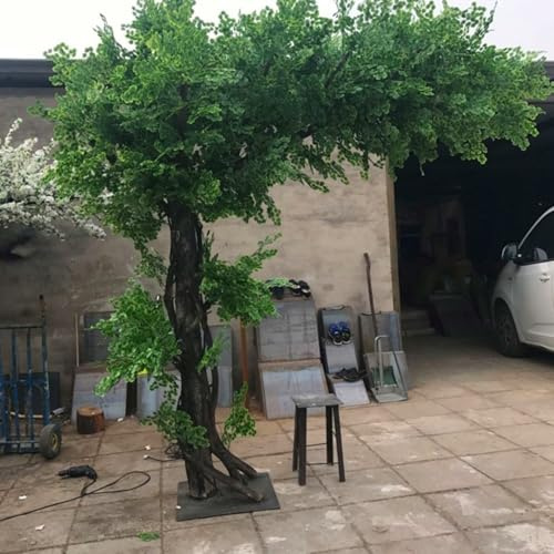 Albero di baniano Artificiale Realistico con Frutti, Grande pianta Artificiale for Interni ed Esterni, Senza Manutenzione, Base Robusta, Ideale for la Decorazione di casa o Ufficio.(3mx2.5m)