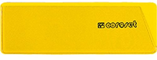 coroset® magnetische Etikettenhalter, gelb, 97x58mm, 100/VE