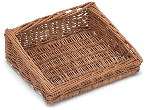 Prestige wicker Sloping Display Basket Style II, Willow, Natural, 30 x 25 x 15 cm, 7-3025