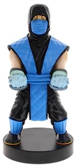 Cableguys - Mortal Kombat Sub Zero Gaming Accessories Holder & Phone Holder for Most Controller (Xbox, Play Station, Nintendo Switch) & Phone