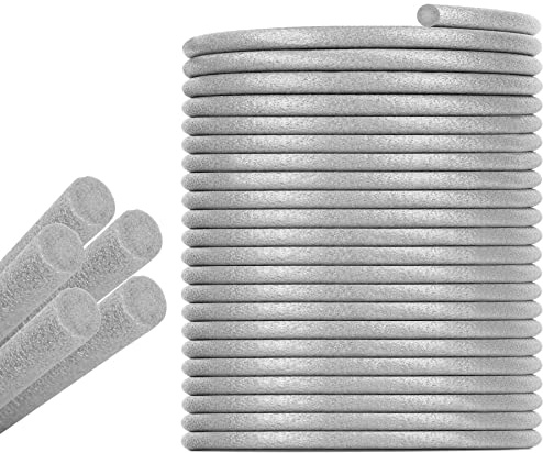 59FT Length Backer Rod Foam Caulk Saver for Concrete Filling, Joints and Gaps, 3/8 in Diameter x 59FT Length (Grey)