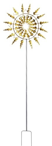 Einzigartige Und Magische Garten Windmühle Aus Metall, Metall-Windmühle, Windspiel Magische Windmühle, Windmühle Garten Metall, Outdoor-Dekoration Für Patio Rasen & Garten Dekoration Ornament