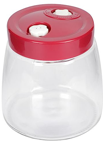MOLUCKFU Glass Sealed Jar for Food Storage for Dried Ingredients Winemaking Household Kitchen Essential