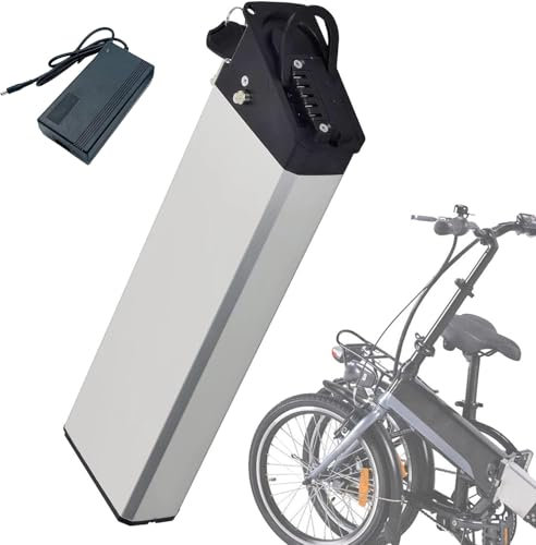 JHKJ Batterie au Lithium 48V 17,5Ah Batterie Lithium-ION 52V 17,5Ah pour Kits de Moteurs 850W-900W Batterie au Lithium intégrée 48V 52V avec Chargeur et poignée de Batterie,52v17.5ah