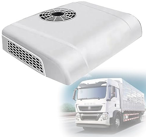 RV Air Conditioner, Car Electric Rv Rooftop 12V Parking Air Conditioning,Rv Ac Unit, Heat And Cool,Ultra Thin Car Roof Is Applicable To Minivans Pickups Rvs T