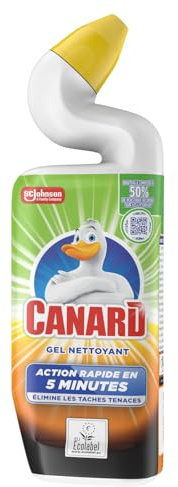 Canard WC - Gel Nettoyant Action Rapide En 5 Minutes - Formule Eco Labellisée - 1 Gel