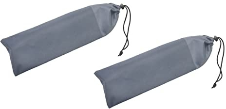 Mikinona 2 Stück Zelthering Tasche aus Oxford Gewebe Zeltnagelbeutel mit Tragetasche Kompakt Strapazierfähig Camping Zubehör für Outdoor Zeltheringe und Bodenbefestigung
