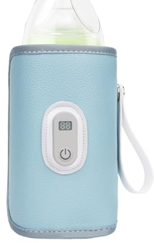 Genérico Calentador De Biberones Para Bebés,Soporte Eléctrico De Temperatura Constante,Calentador De Biberones Con Pantalla Digital | Para Bebés Niños Niñas Mamás Padres Guardería Viajes Largos