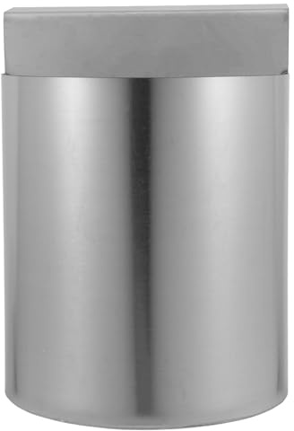 Lurrose Hanging Metal Ice Scoop Storage Organizer with Silver Shovel Holder for Kitchen Pantry, Grain Shovel Storage Case for Refrigerator and Store Supply