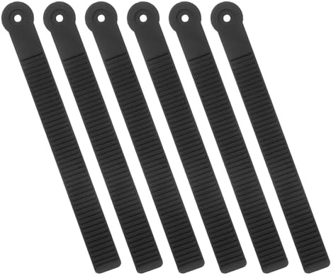 Gogogmee 6 Correas Ajustables para Fijaciones de Snowboard Hebilla de Escalera, Correa de Tobillo de Liberación Rápida, Resistentes y Compatibles para Accesorios de Esquí de Montaña