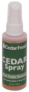 Household Essentials CedarFresh 2‑Ounce Cedar Power Spray, Natural Cedar Essence Odor Neutralizer