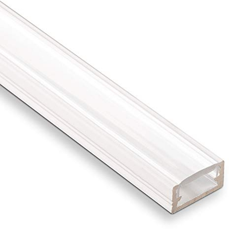 SOTECH 3 Stück LED Profil-11 Weiß Aufbauprofil 2000 x 14 x 7 mm | mit opaler Abdeckung
