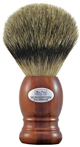 Hans Baier Exclusive Rasierpinsel - Griff Zwetschgenholz