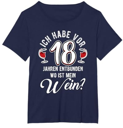 Outfit für Mutter zum 18. Geburtstag Junge Mädchen T-Shirt