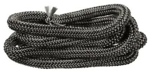 PETSTIBLE 14Mm Black Stove/fire Rope Wood Burning Stove Length Log Burner Door Seal 2M for All Types of Chimneys and Fireplaces