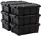 Iris Ohyama 6 Cajas de Organización de Alta Resistencia, 12.5L, Rojo, Compacto, Duradero, Apilable, para Garaje, Estantes, Mudanza, Plástico, Utilidad, Herramientas, DDSKT-130