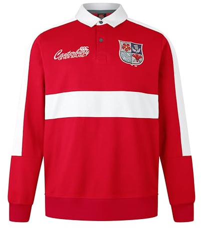Canterbury Unisex vuxen brittisk och irländsk lejon Heritage Jersey, Red Haute, Large