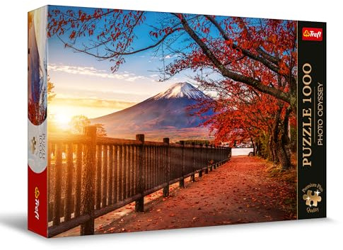 Trefl - Puzzle 1000 Teile, Fuji, Japan,Premium Plus