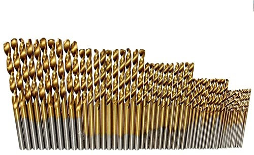 50 STÜCKE 1-3mm Hochgeschwindigkeitsstahl Spiralbohrer Edelstahl Werkzeugsatz Das Ganze Bodenmetall Reibahle Werkzeuge for Schneiden Bohren Polis