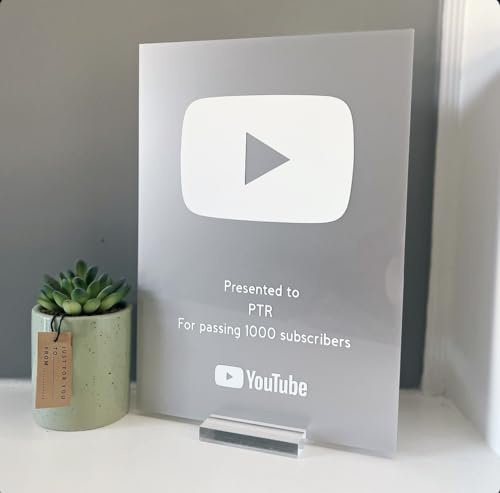 Premio Silver para suscriptores de YouTube