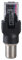 Hattba Adaptador de convertidor F a RJ45 hembra a RJ45 macho Ethernet coaxial, adaptadores coaxiales para probador de línea