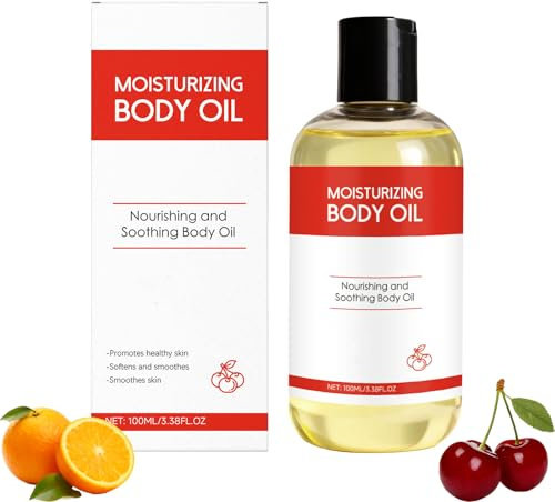 Aceite corporal refrescante cítrico, aceites corporales nutritivos profundos para piel seca, absorción rápida y no grasosa, hidratación duradera y aroma cítrico, cuidado de masaje para mujeres y
