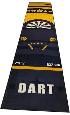 Ailan Tapis de fléchettes Tendance pour l'intérieur et l'extérieur, Amusant, en TPE, protège Les Accessoires de Jeu fléchettes au Sol avec Ligne Distance Lancer