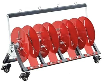 Cable Reel Holder And Dispenser,Heavy Duty Cord Cable Reel Organizer - Multi-Purpose Wire Spool Rack & Dispenser - Durable Cable Reel Holder for Electrical, Industrial & Retail Use - Wire Sp