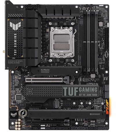Placa Madre Fit For ASUS TUF Gaming X670E-PLUS WiFi Compatible con procesadores 7900X, 7800X3D, 7700, 7600X y 7500F; Memoria DDR5 a 7800 MHz; Puerto M.2 PCIe 5.0; chipset AMD X670 AM5