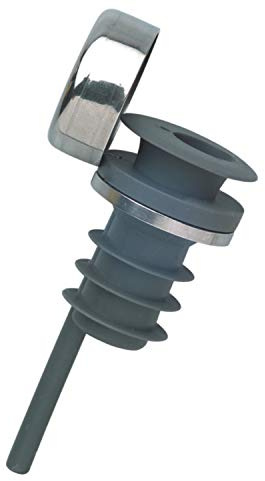 PIAZZA Tappo Versatore Il Novello in Acciaio Inox con Silicone