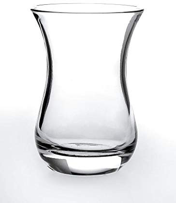 Pasabahce Aida óptico grande vasos de té turco – juego de 6 pcs