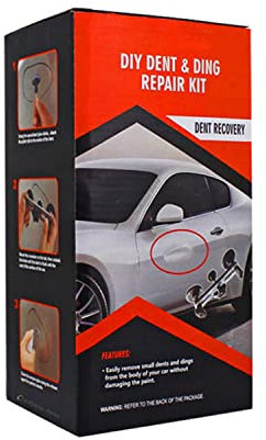 Visbella DIY herramienta de reparación de abolladuras de coche Kit de eliminación de abolladuras Kit de extracción de puentes de abolladuras