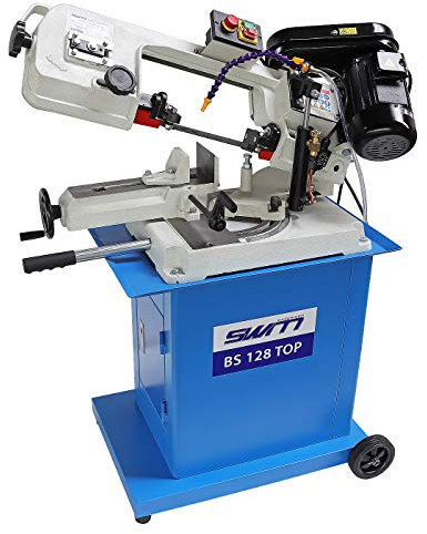 SWM Metallbandsäge Bandsäge Metall BS 128 TOP - 400V - mit Kühlmitteleinrichtung