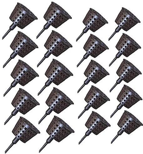 TOSSPER Herramienta De Jardinero 20pcs Crecen Plantas De Fertilizantes Orgánicos Cestas Bonsai Fertilizantes Container Kit Tamaño S Y L