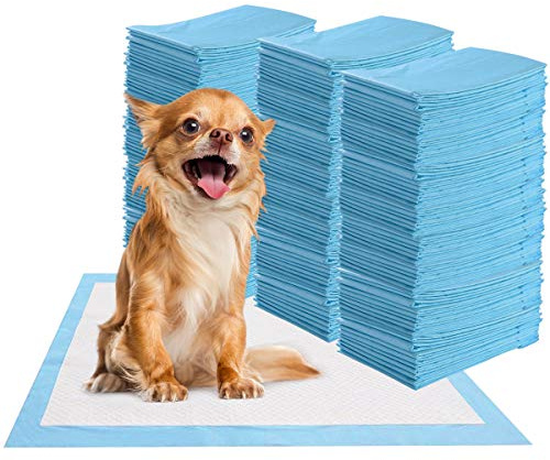 RELAX4LIFE Hygieneunterlagen Einwegpad, Welpenunterlagen aus Faservlies & Fließpapier, Saugstarke Trainingsunterlagen für Welpen & Hunde, für Hundetoiletten/Zwinger/Haustierbeutel (60x60cm, 200 Stück)