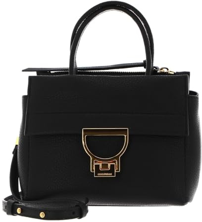 Coccinelle Leder Handtasche Umhängetasche Arlettis Handbag Grained Leather