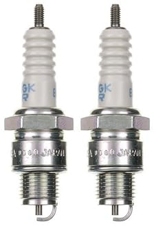 2x Zündkerze BR6HSA passend für Honda Bali SJ 50 AF32, SH 100, SFX, SGX, SYM Jet, Keeway Pixel, Kymco Cobra