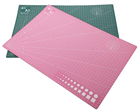 Operitacx 2piezas Almohadilla De Grabado Almohadilla De Corte Autorreparadora De Pvc Para Scrapbooking y Grabado Profesional