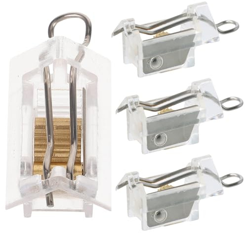 4pcs Venetian Blind Cord Locks, Window Blind Parts for Venetian Blinds, Replacement Install Accessories