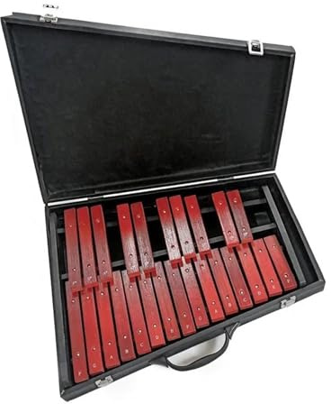 Xylophon-Instrument Für Erwachsene Professionelles Percussion-Musikinstrument Für Anfänger 25 Töne Holz-Xylophon