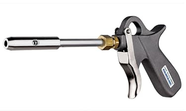 Guardair Lazer Series Safety Air Gun with Safety Air Pistol Grip, Aluminum Venturi Nozzle with 12 Extension, 1/4 FNPT Inlet, Lightweight Construction and