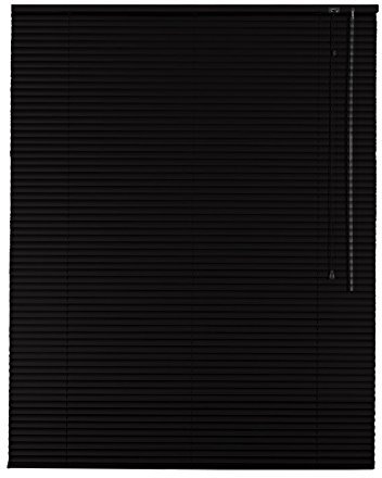 Hochwertige Aluminium Jalousie Jalousette Rollo 90 x 220 cm / 90x220 cm in Farbe schwarz - Bedienseite rechts // Fensterjalousie/Fensterjalousette/Alulamellen/Alu-Lamellen