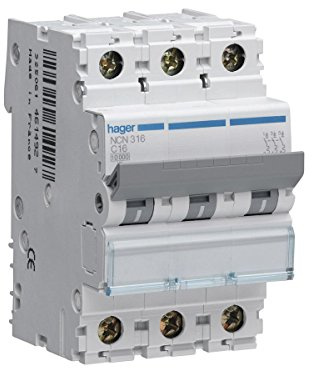 Int.aut.serie NBN 3P 16A B-10/15kA