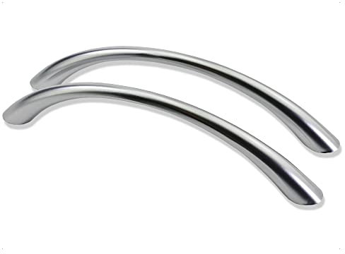 Mprofi MT 2 X Maniglie per Mobili da Cucina-Maniglie per Mobili-Maniglia per Mobile-Maniglie Cucina-Maniglie per Cassetti-Maniglia-Colore Alluminio 96mm