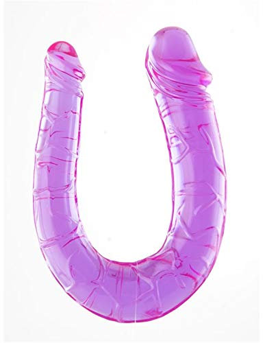 DILDO DOPPIO VAGINALE ANALE IN SILICONE FALLO PUNTO G CLITORIDE SEXY