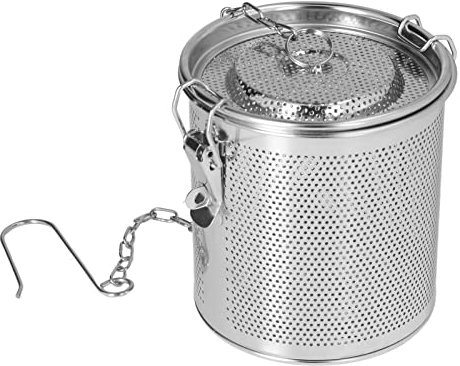 Spice Seasoning Strainer, Stainless Steel Seasoning Bag Tea Infuser Multipurpose Spice Filter Seasoning Strainer for Gravy Soup Taste Spice (1.3L)