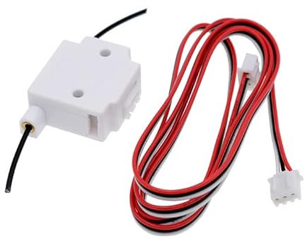 3D-Drucker 1,75 mm Filament Break Detection Module Carbon Fiber Material Runout Detector for 3 10 3D-Drucker (Color : White, Size : 3.0mm)