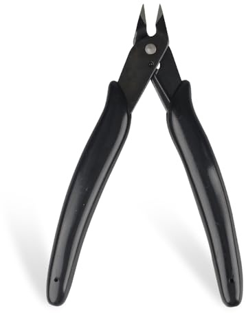 GlamorDove Hair Extension Pliers Keratin Bond Cutting Pliers Wire Flush Cutters Wire Clippers Nippers Hair Extension Tool with an Opening Spring Weft Extensions